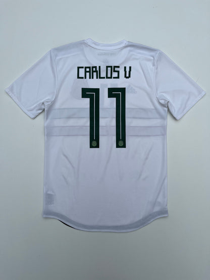 Jersey México Visita 2018 2019 Versión Jugador Carlos Vela (M)