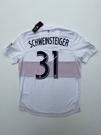 Jersey Chicago Fire Visita 2019 2020 Versión Jugador Bastian Schweinsteiger (L)