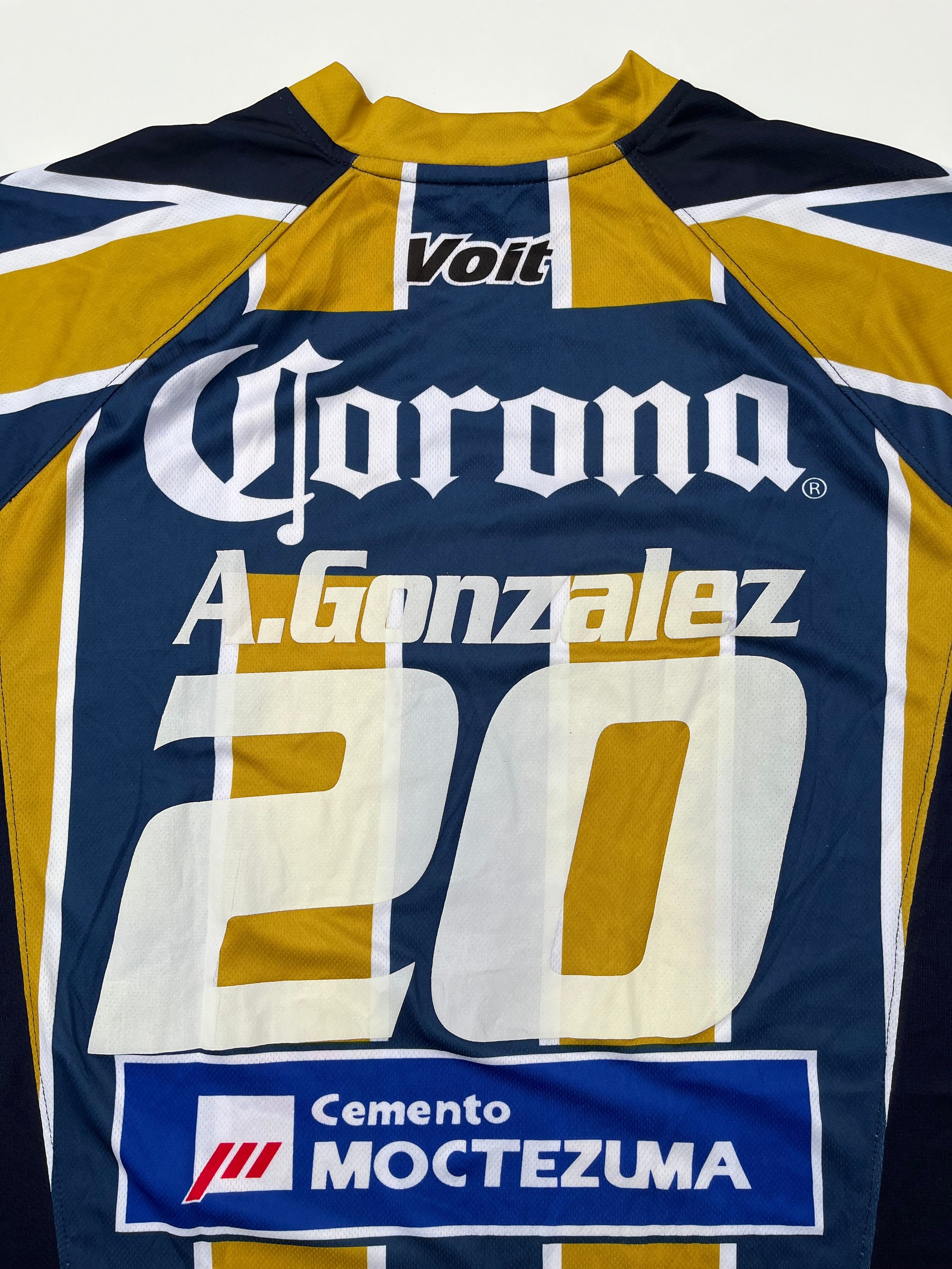 Jersey San Luis Local 2007 2008 Match Worn Ariel Gonzalez M El jugador numero 12