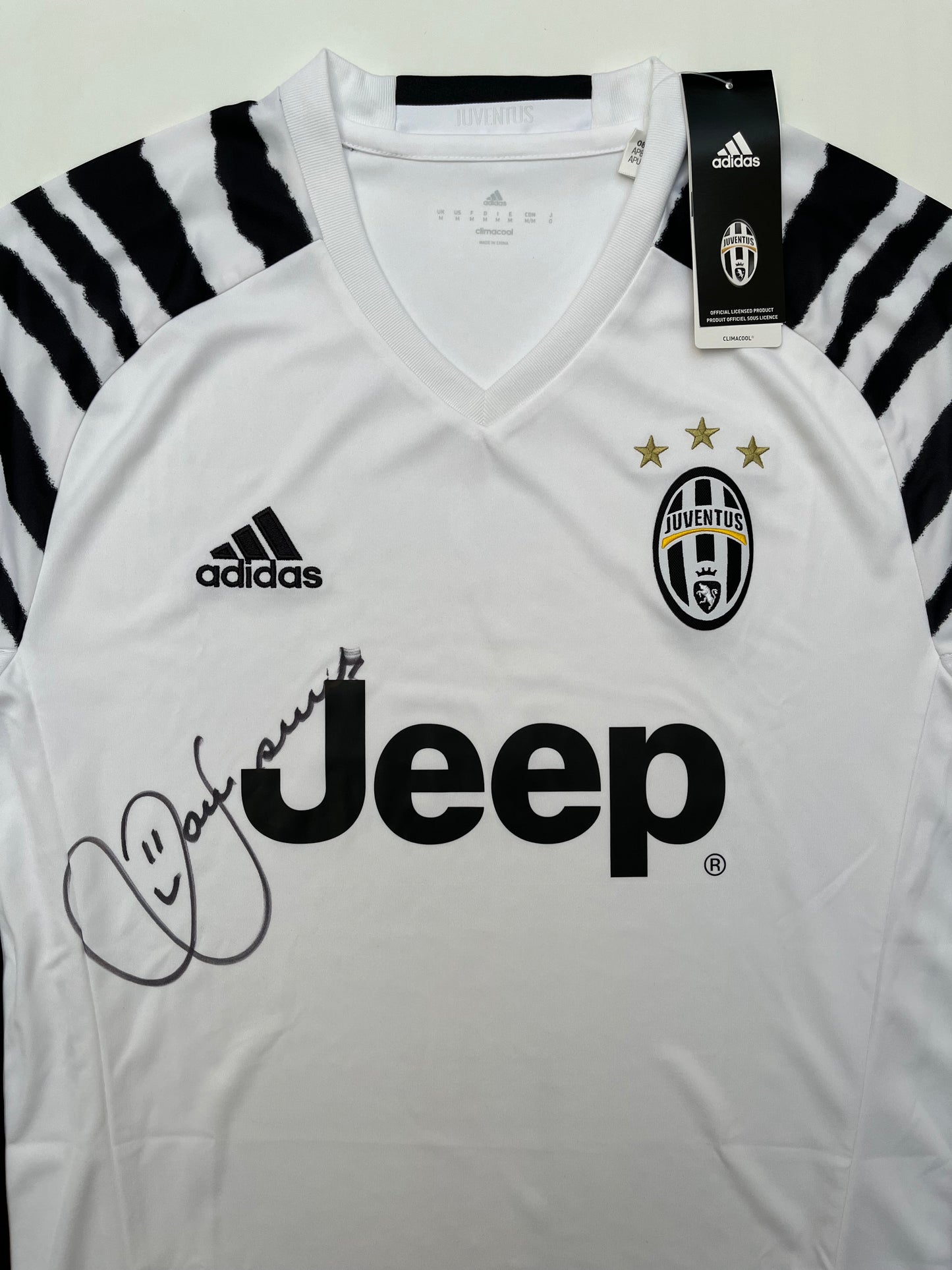 Jersey Juventus Tercero 2016 2017 Autografiado por Dani Alves (M)