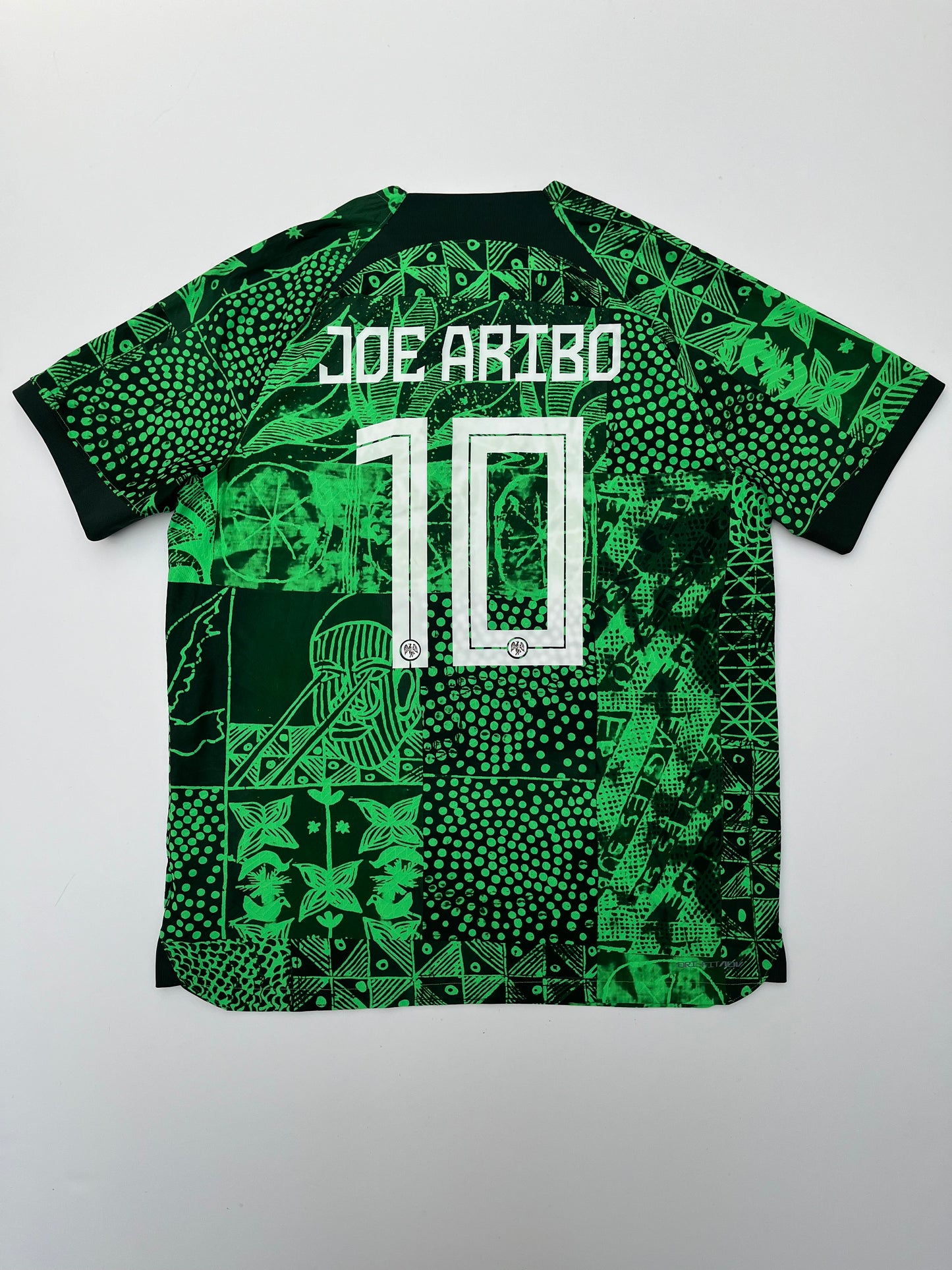 Jersey Nigeria Local 2022 2023 Versión Jugador Joe Aribo (XL)