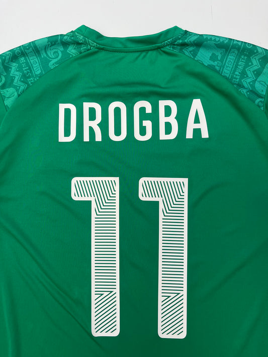 Ivory Coast Home Jersey 2014 2015 Didier Drogba (XL)