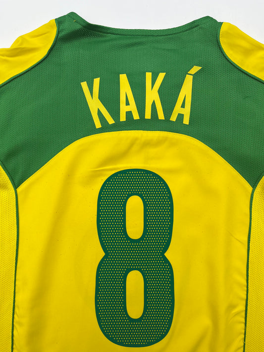 Jersey Brasil Local 2004 2005 Kaká (XL Niño)