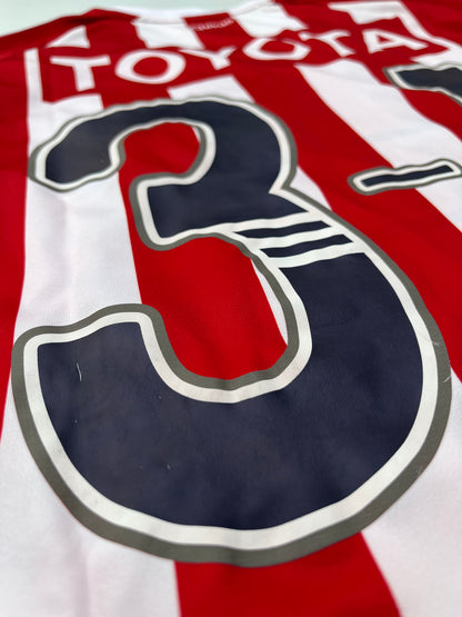 Jersey Chivas Local Conmemorativa Foliada 35/50 2011 2012 (S)