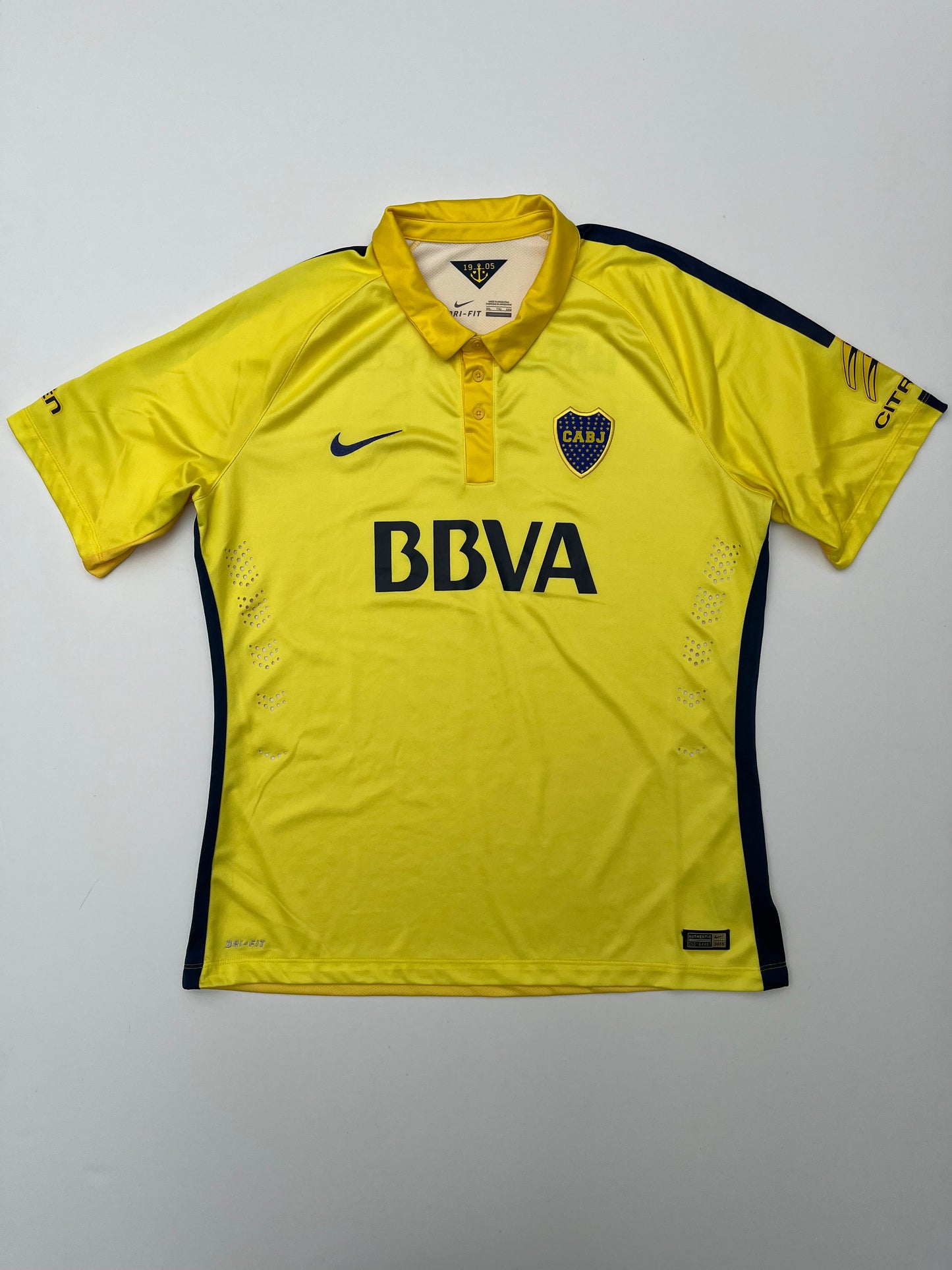 Jersey Boca Juniors Visita 2015 2016 Versión Jugador (XXL)