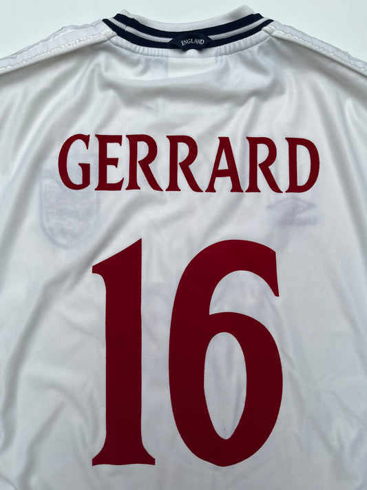 Jersey Inglaterra Local 2000 2002 Steven Gerrad (XL)