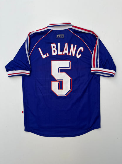 Jersey Francia 1998 1999 Laurent Blanc (M)