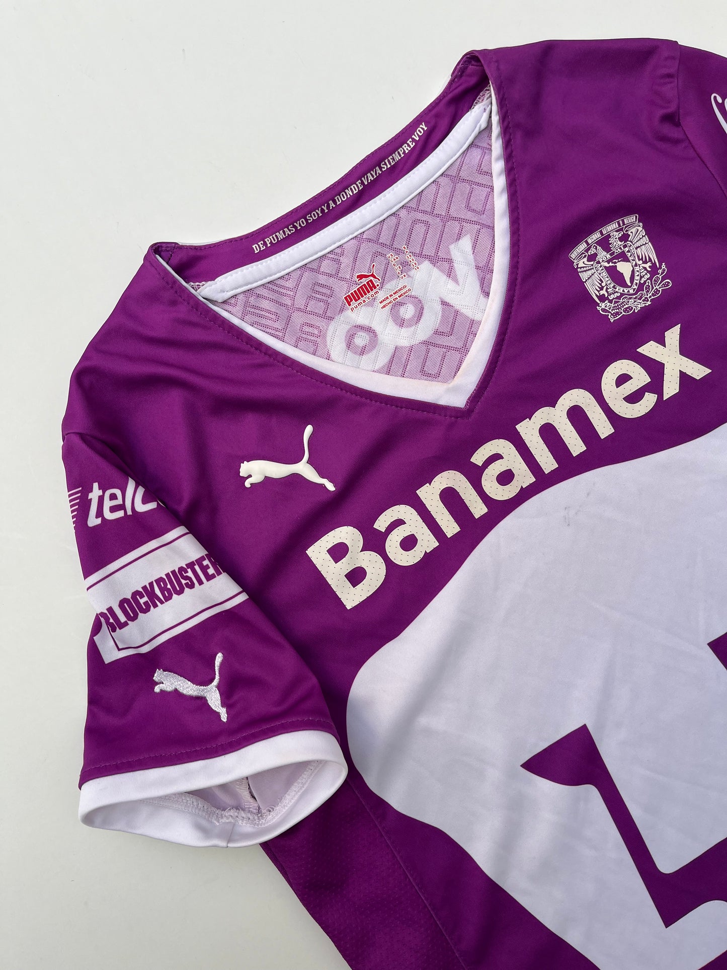 Jersey Pumas Especial Contra Cáncer de Mama 2011 (S Mujer)