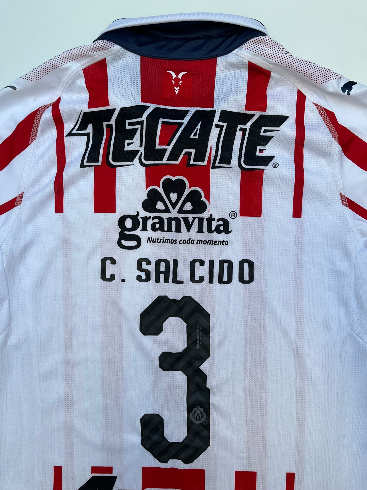 Jersey Chivas Local 2018 2019 Versión Jugador Carlos Salcido (M)