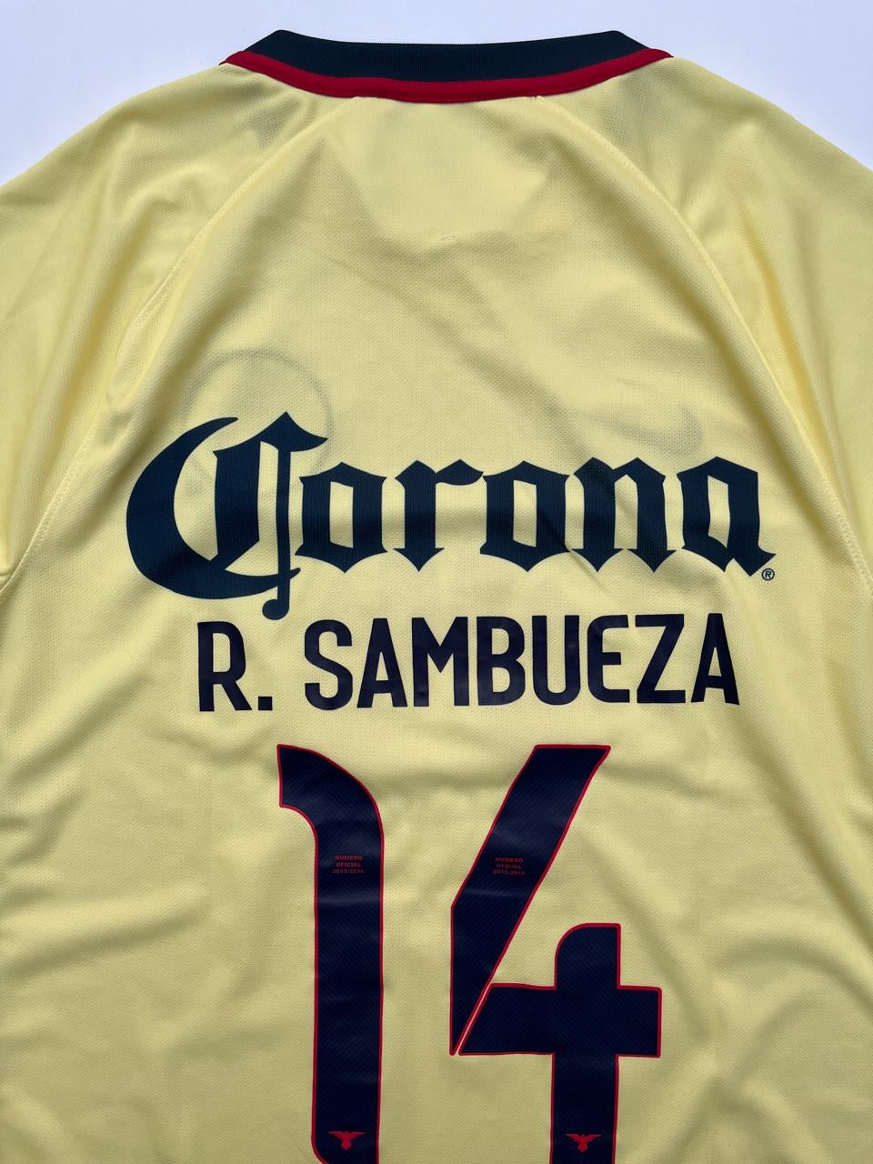 Jersey Club América Local 2015 2016 Rubens Sambueza (S)