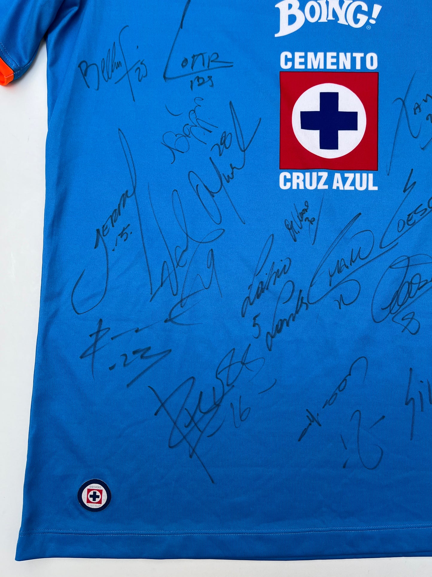 Jersey Cruz Azul Local 2016 2017 Autografiado (L)