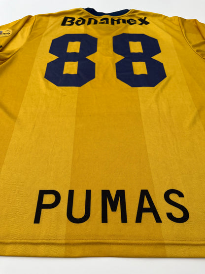 Jersey Pumas Visita 2000 2001 Match Worn Marcelino Bernal (L)