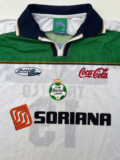 Jersey Santos Laguna Local 2000 2001 Match Worn Mariano Trujillo (L)