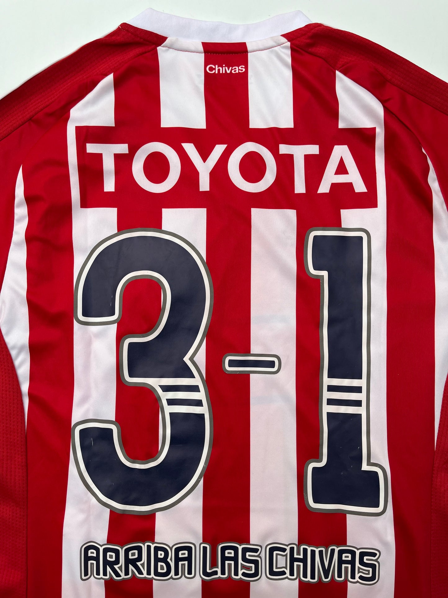 Jersey Chivas Local Conmemorativa Foliada 35/50 2011 2012 (S)