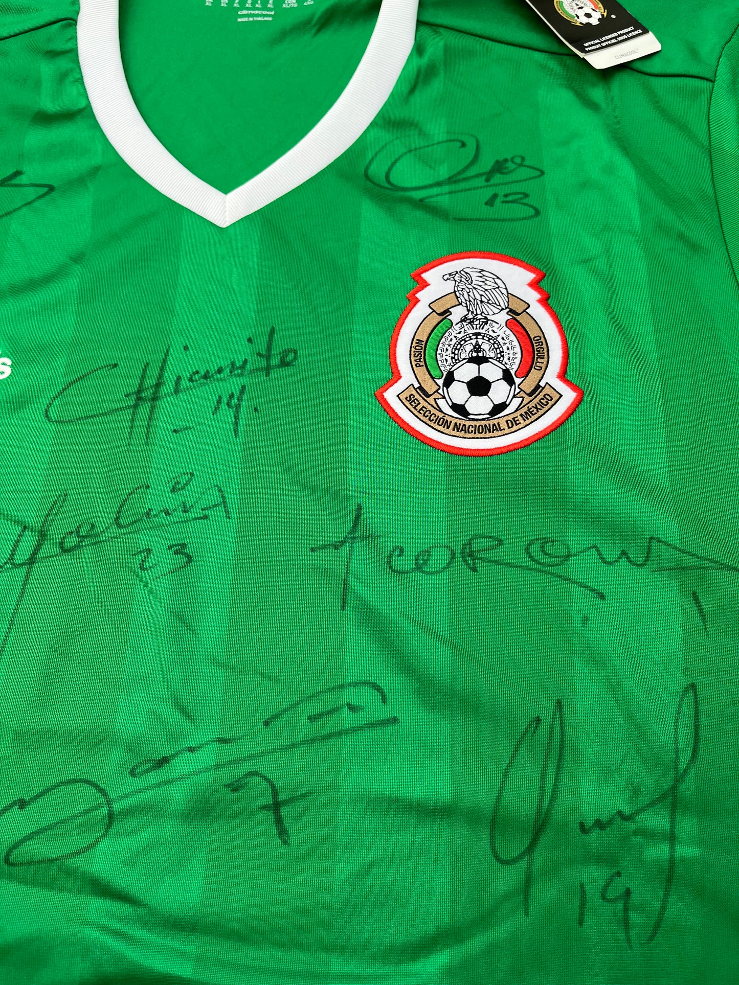 Jersey México Local 2016 2017 Autografiado (XL)