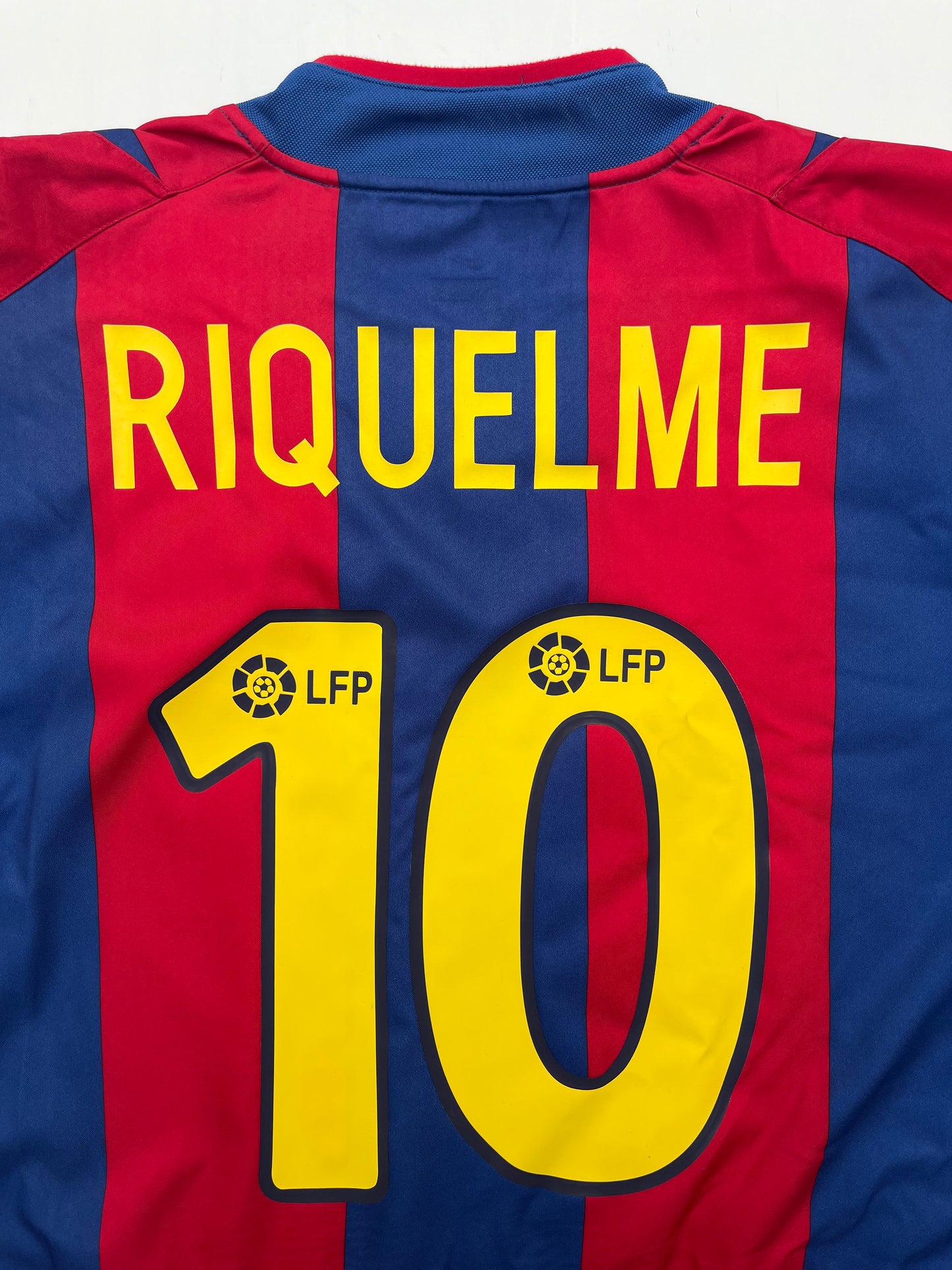 Jersey Barcelona Local 2002 2003 Juan Román Riquelme (L)