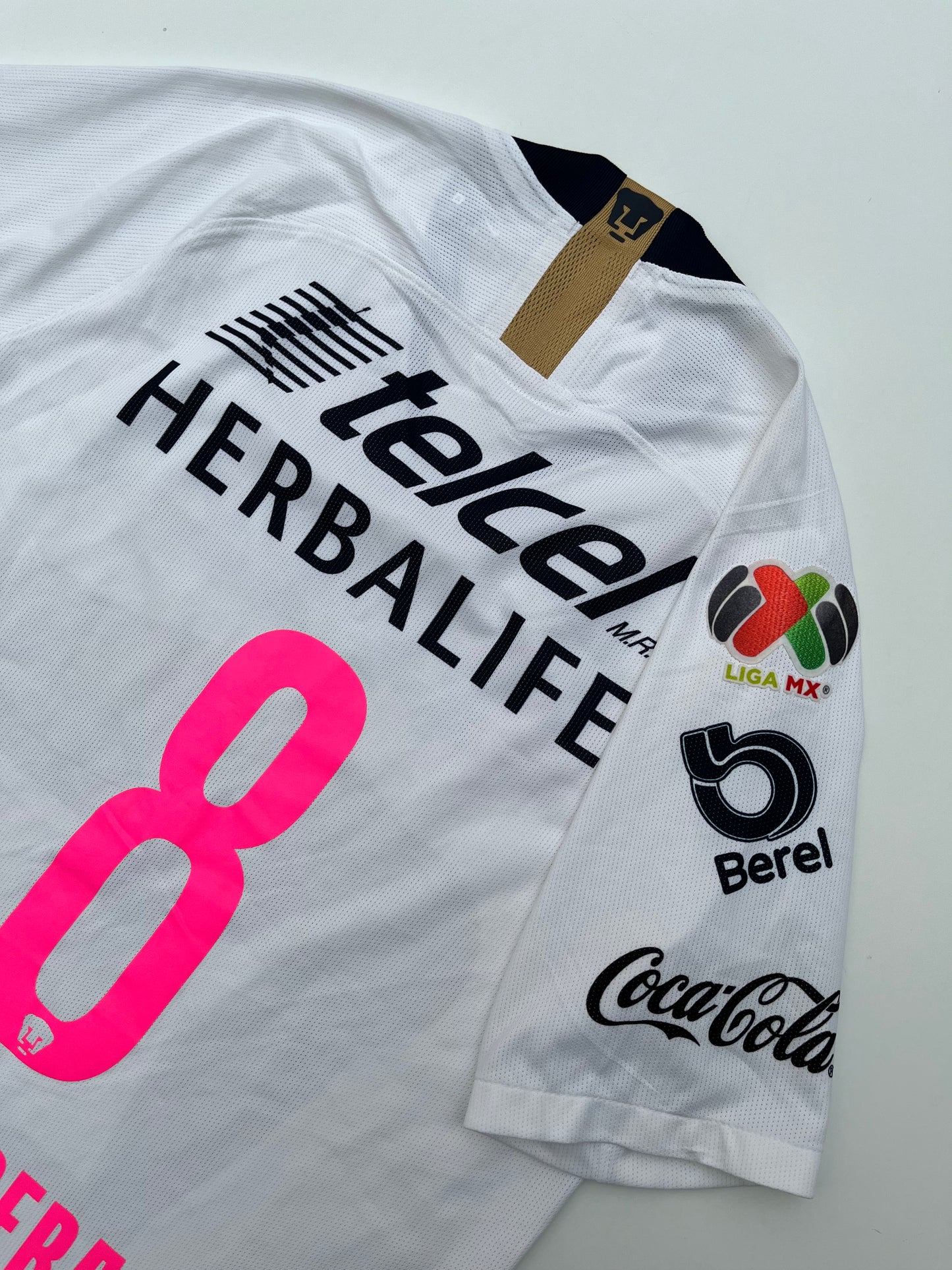 Jersey Pumas Local 2018 2019 Versión Jugador Pablo Barrera (M)