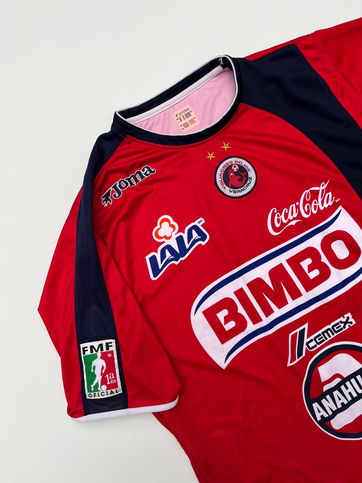 Jersey Veracruz Local 2004 2005 Match Worn José Pérez (L)