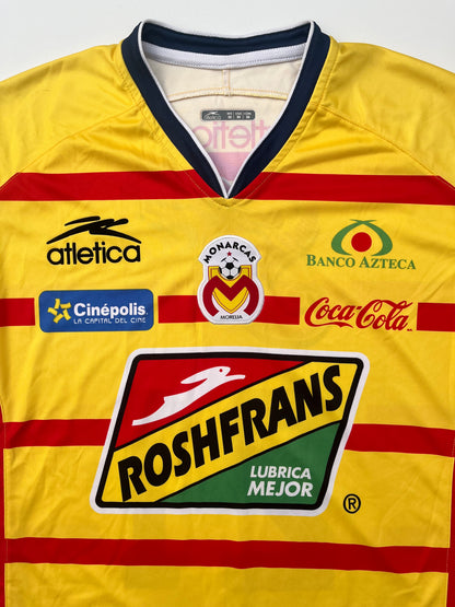 Jersey Monarcas Morelia Local 2010 2011 Match Worn Jaime Lozano (M)