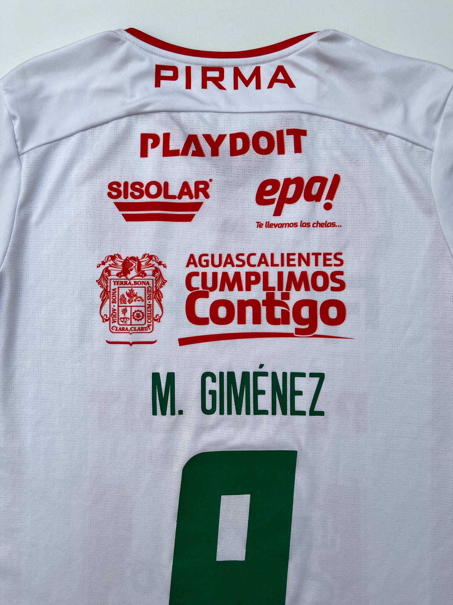 Jersey Necaxa Local 2022 2023 Match Worn Milton Giménez (L)