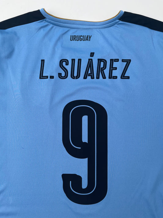 Jersey Uruguay Local 2016 2017 Luis Suárez (XL)