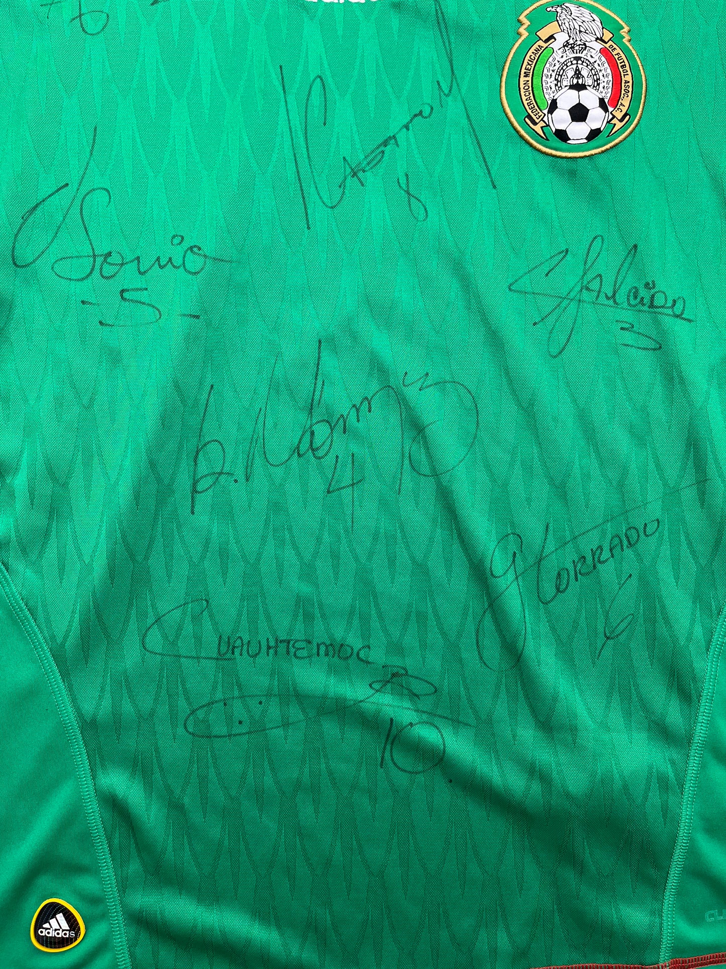 Jersey México Local 2010 2011 Autografiada (S)