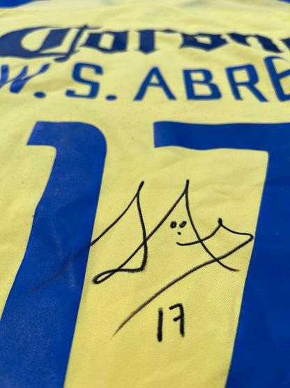 Jersey  Club América Local 2003 2004 Utilería Autografiado Sebastián Abreu (XL)