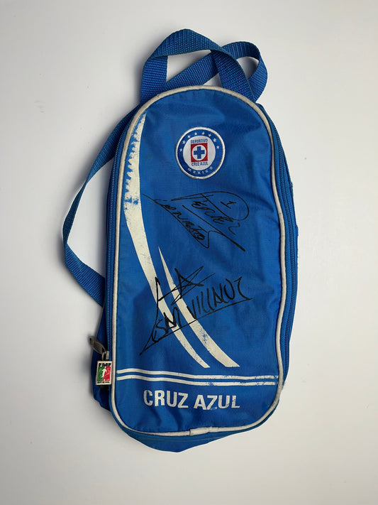 Zapatera Cruz Azul Autografida