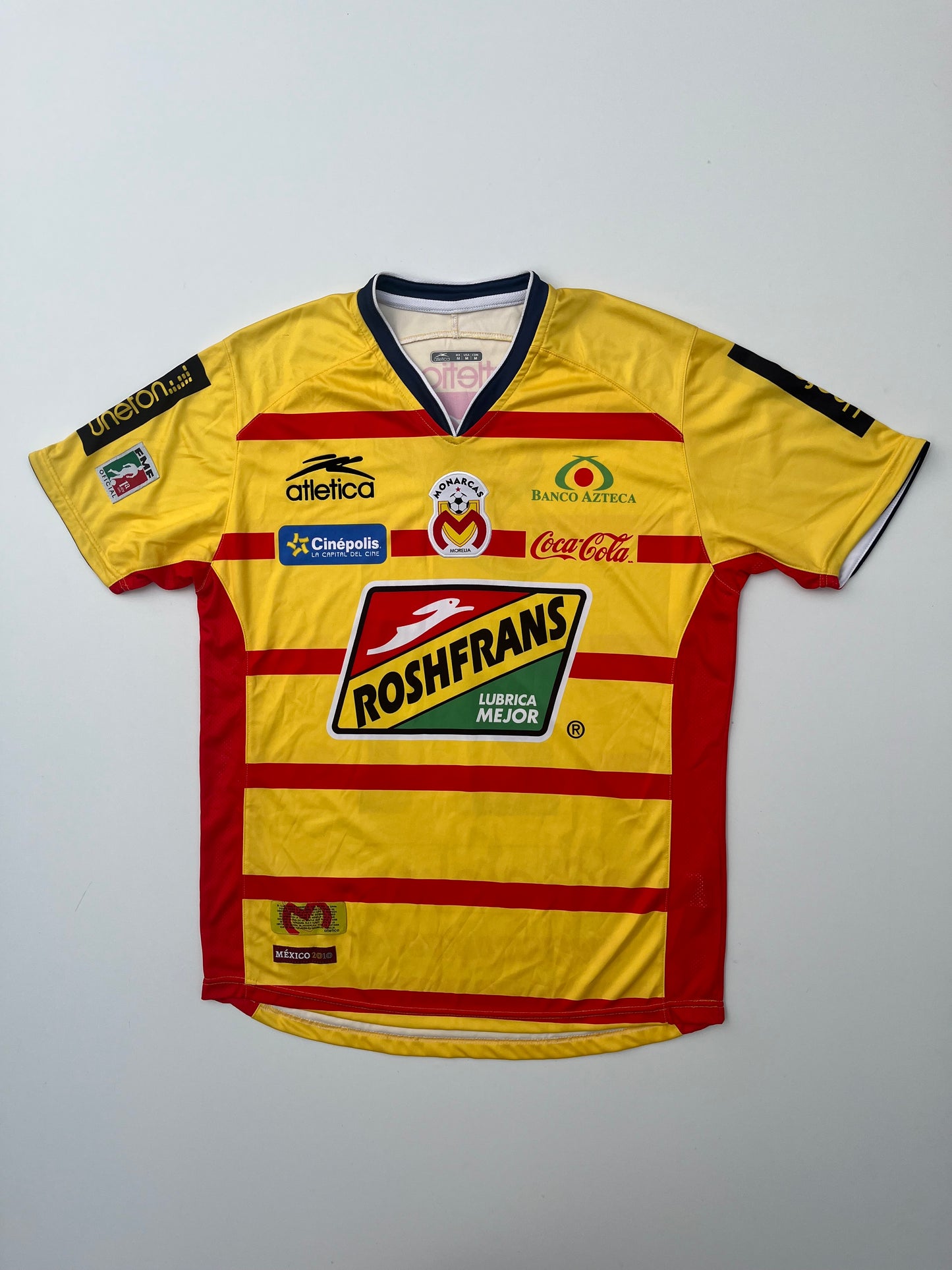 Jersey Monarcas Morelia Local 2010 2011 Match Worn Jaime Lozano (M)