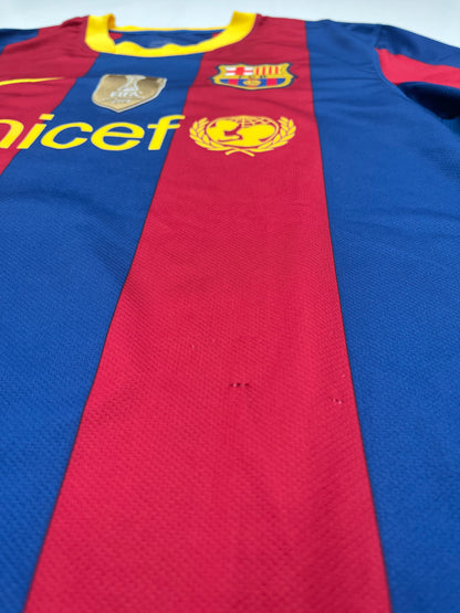 Jersey Barcelona Local 2010 2011 David Villa (L)