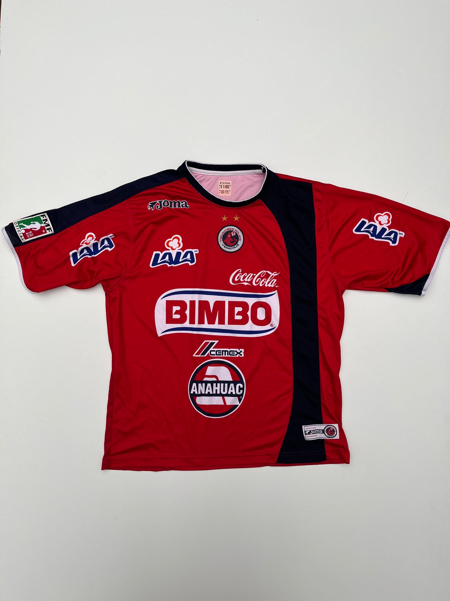 Jersey Veracruz Local 2004 2005 Match Worn José Pérez (L)