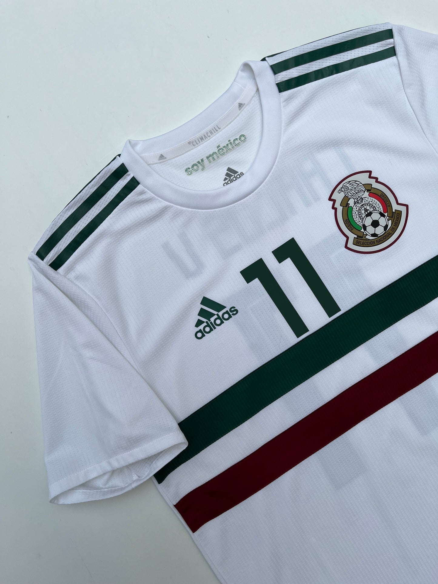 Jersey México Visita 2018 2019 Versión Jugador Carlos Vela (M)