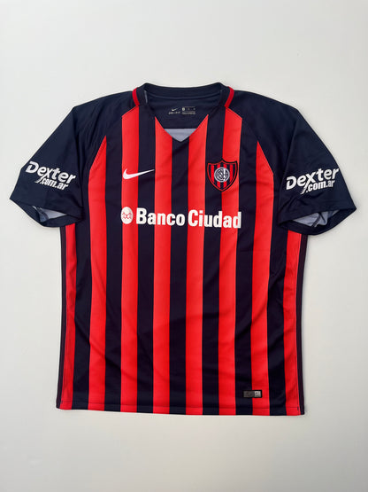 Jersey San Lorenzo Local 2017 2018 Leandro Romagnoli (XL)