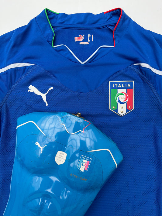 Jersey Italia 2010 2011 Versión Jugador Con Caja (S)