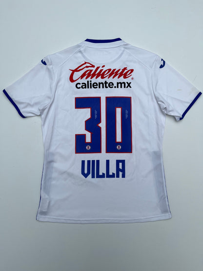 Jersey Cruz Azul Visita 2019 2020 Match Worn Emanuel Villa (L)