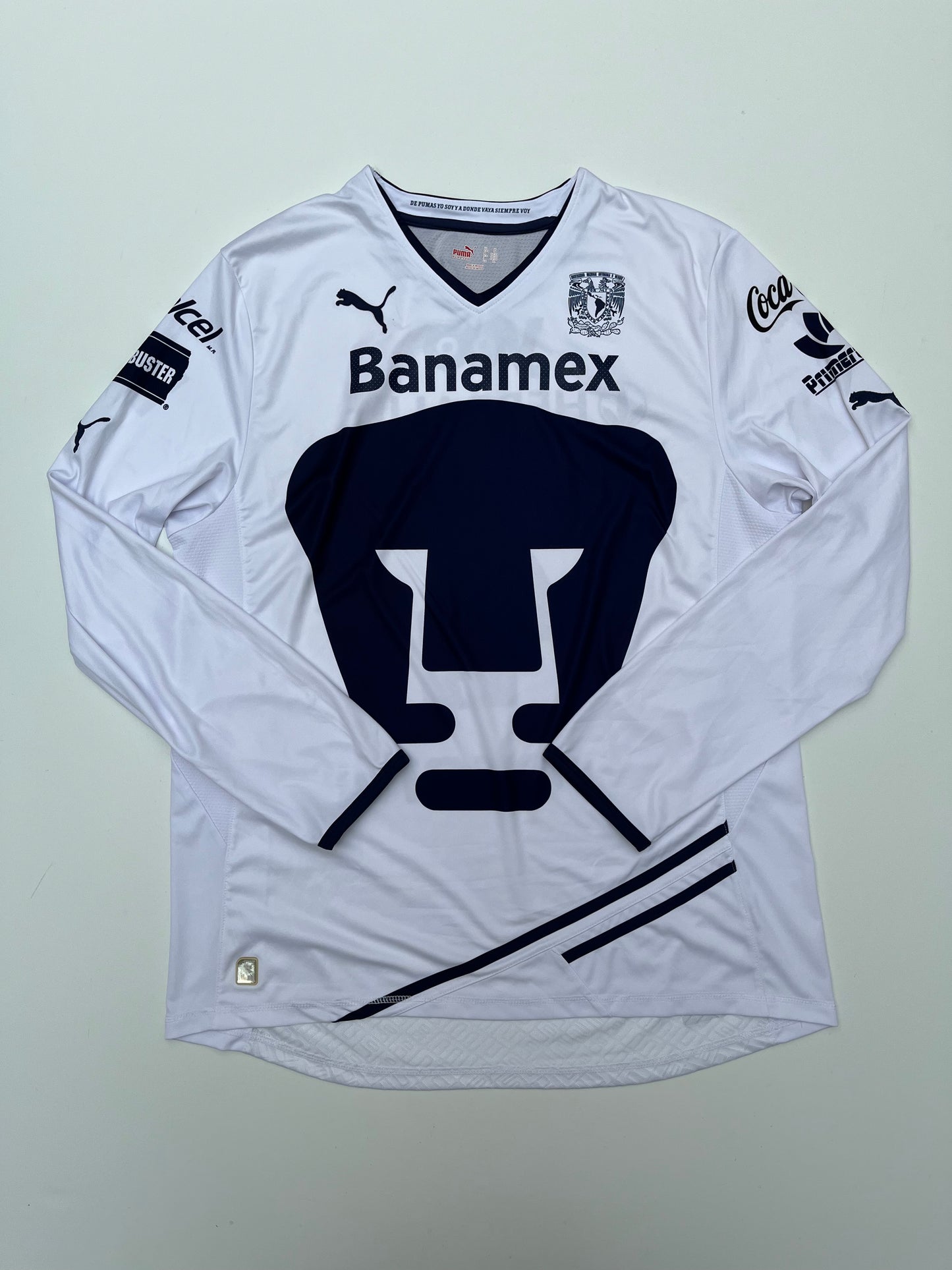 Jersey Pumas Local 2011 2012 Darío Verón Manga Larga (XL)