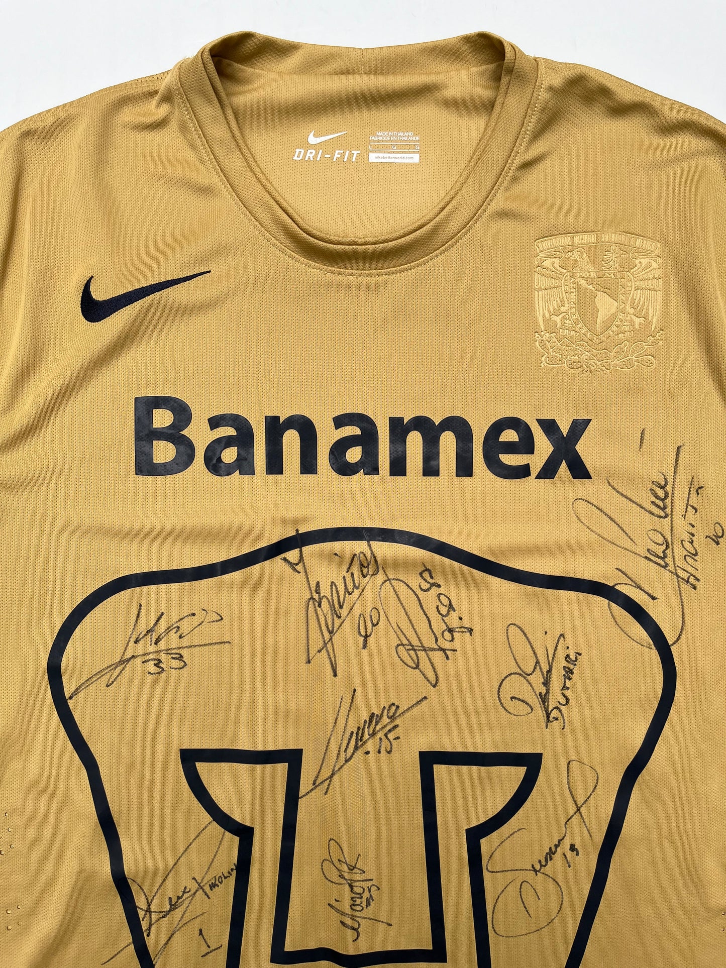 Jersey Pumas Local 2014 2015 Autografiado (L)