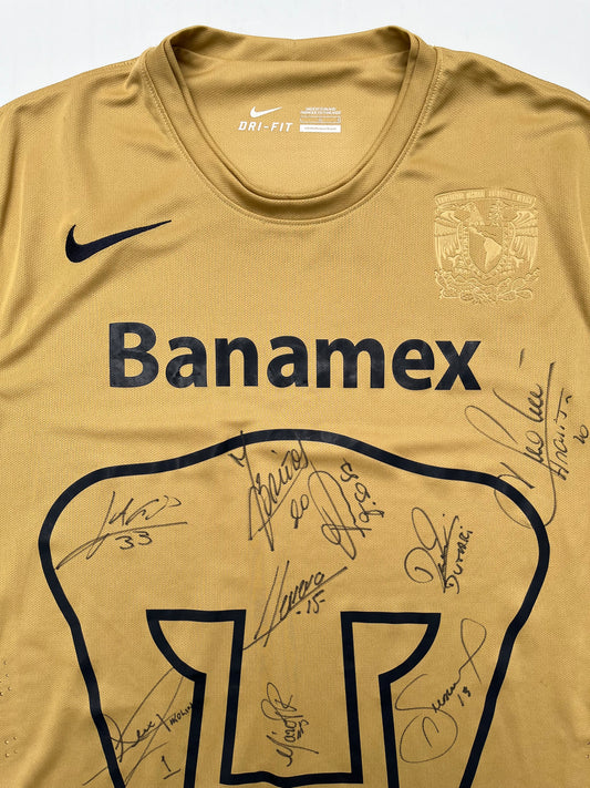 Jersey Pumas Local 2014 2015 Autografiado (L)