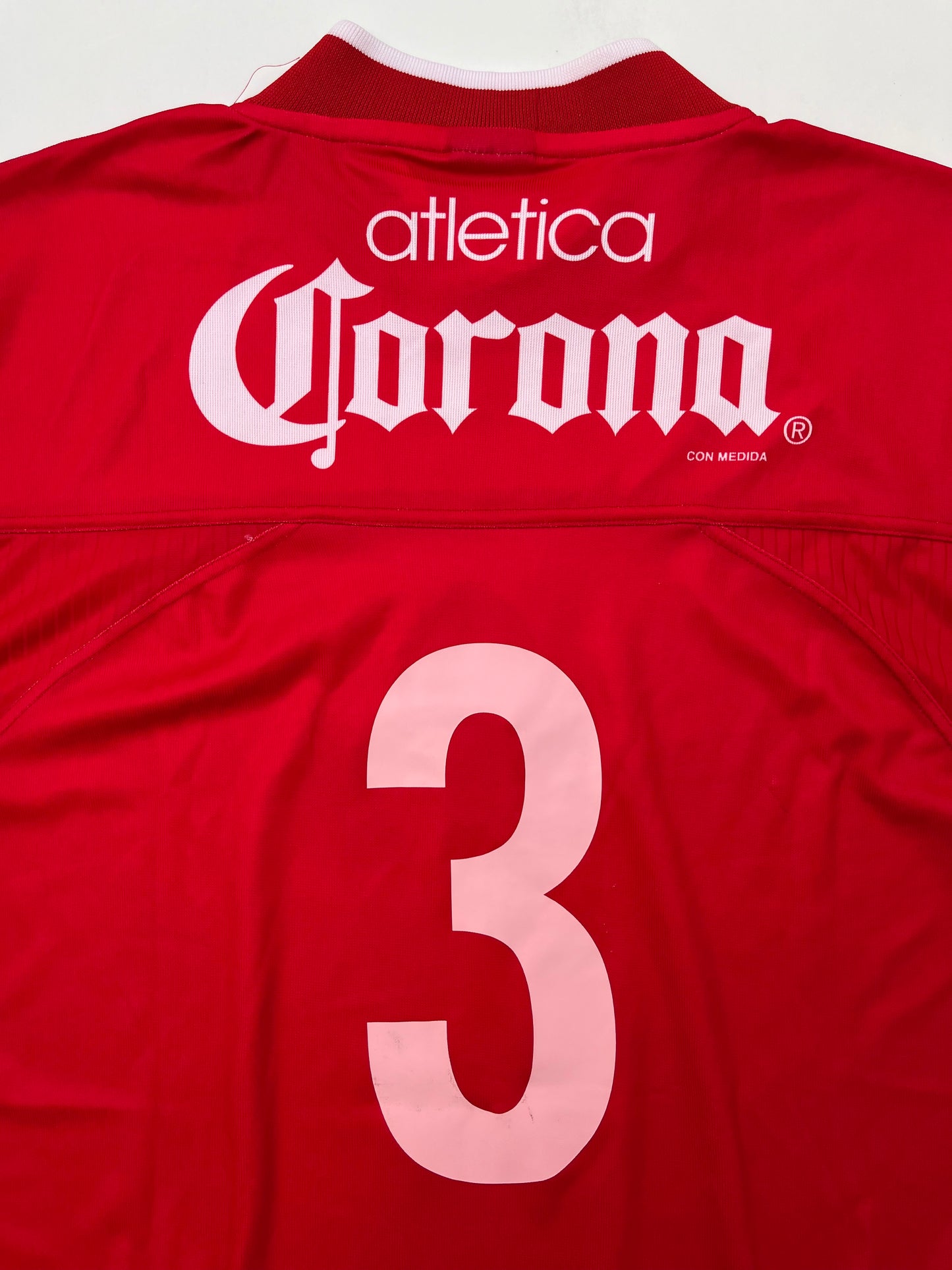 Jersey Toluca Local 2001 2002 Match Worn Cuberas (L)