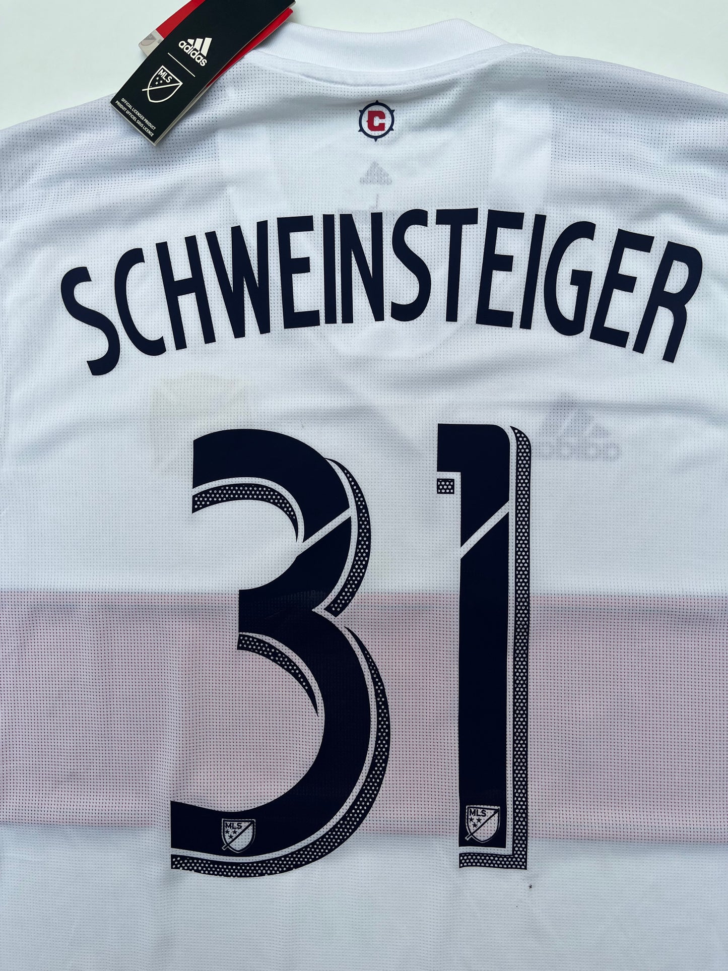 Jersey Chicago Fire Visita 2019 2020 Versión Jugador Bastian Schweinsteiger (L)