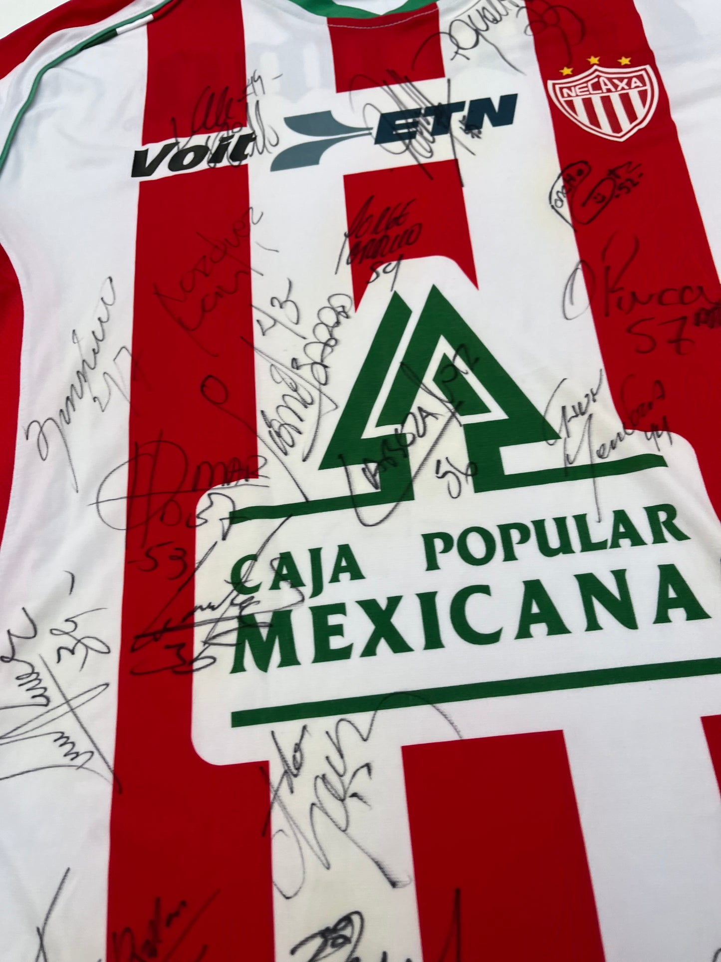 Jersey Necaxa Local 2009 2010 Autografiada (XL)