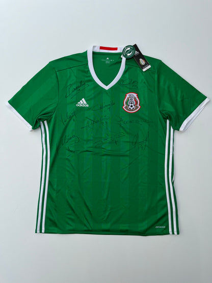 Jersey México Local 2016 2017 Autografiado (XL)