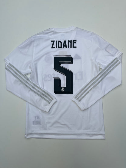 Jersey Real Madrid  Local 2015 2016 Zinedine Zidane (M)