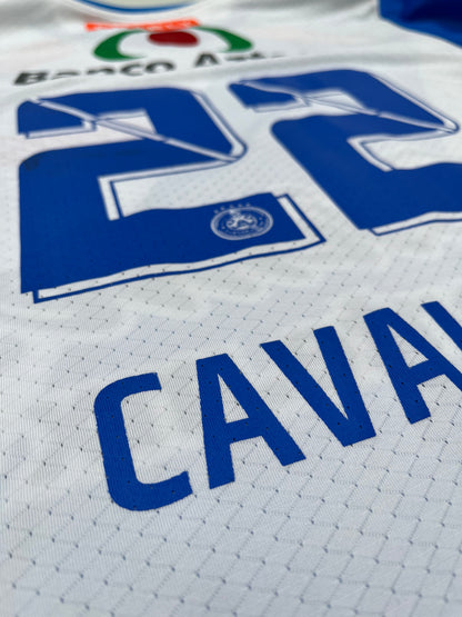 Jersey Puebla Local 2017 2018 Utilería Lucas Cavallini Autografiado (M)