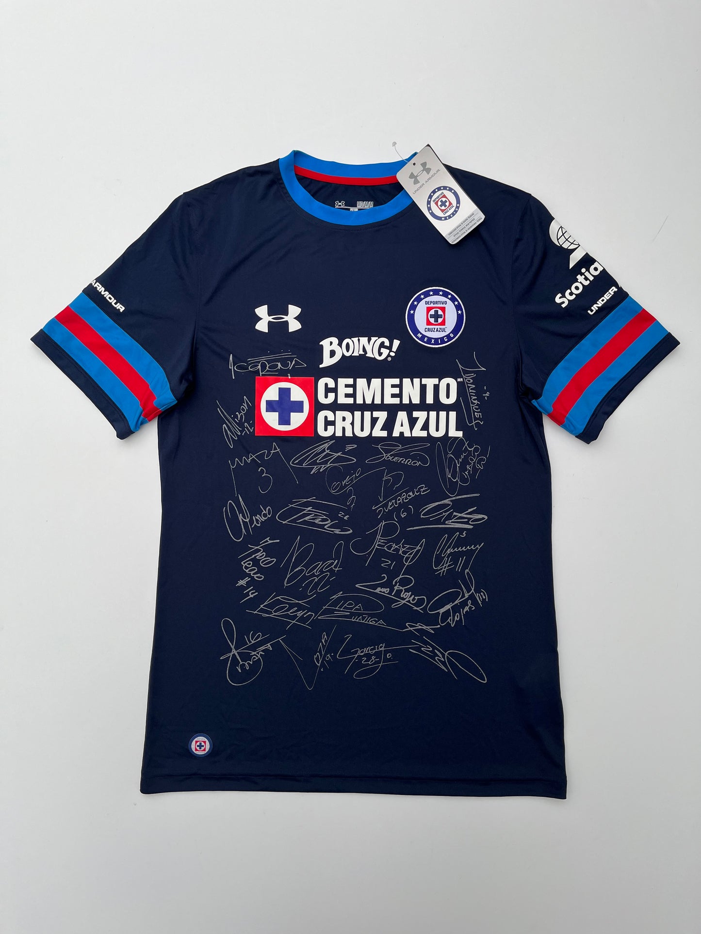 Jersey Cruz Azul Tercero 2016 2017 Autografiada (M)