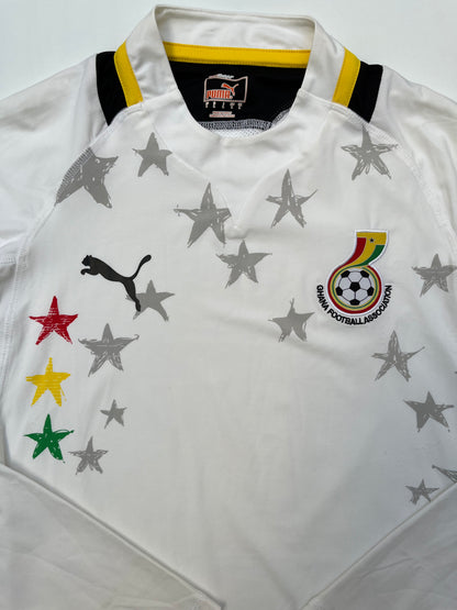 Jersey Ghana Local 2012 2013 Versión Jugador Manga Larga (L)