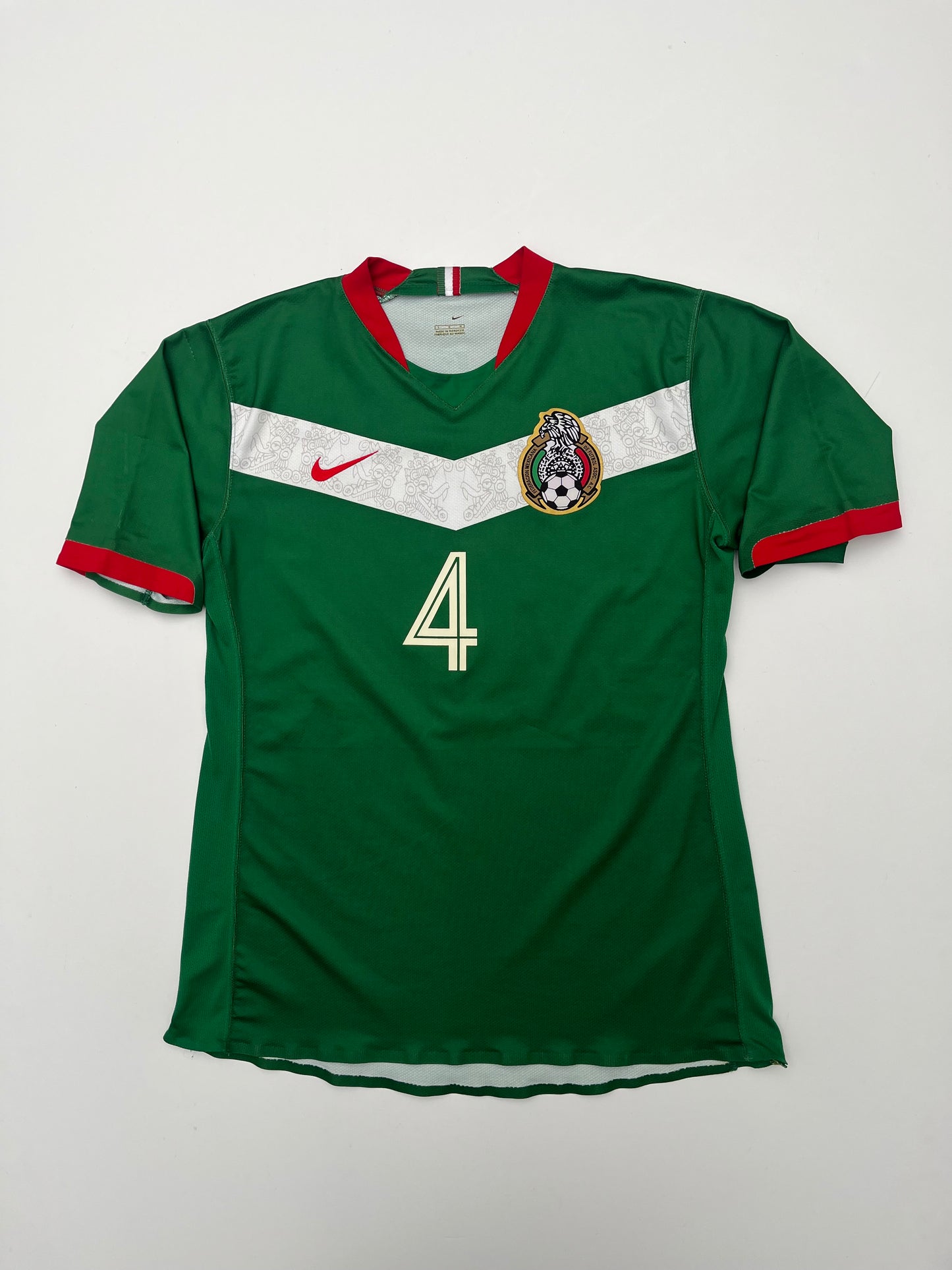 Jersey México Local 2006 2007 Versión Jugador Rafael Márquez (L)