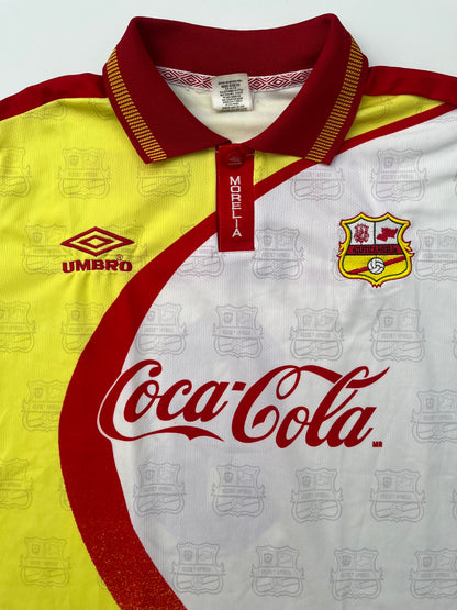 Jersey Atlético de Morelia Cuarta 1996 1997 Match Worn Marco Antonio Figueroa (L)