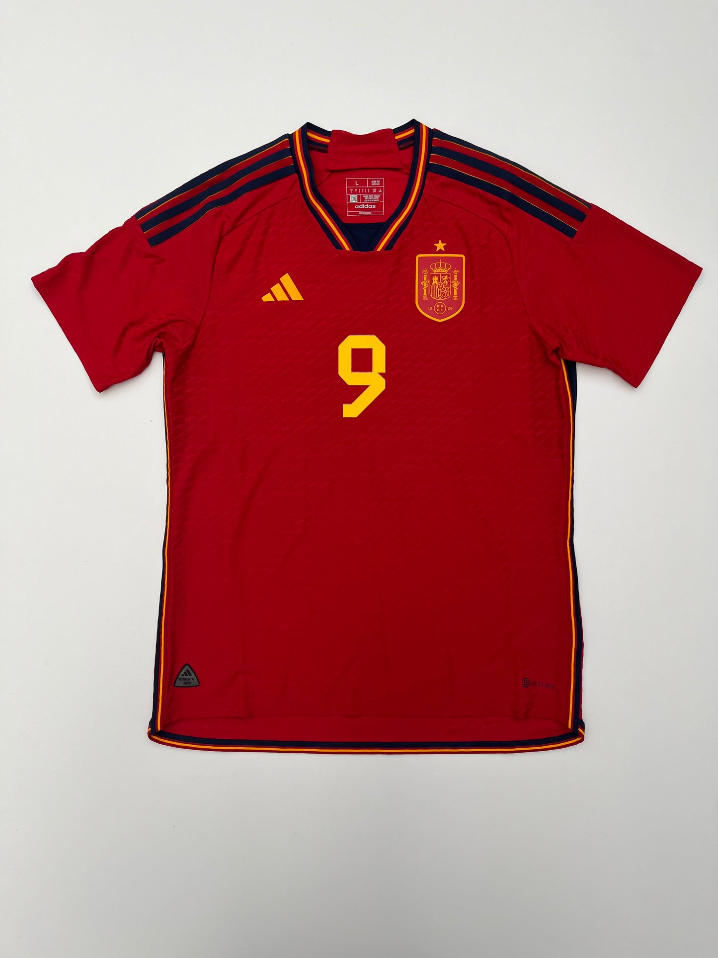 Jersey España Local 2022 2023 Versión Jugador Gavi (L)