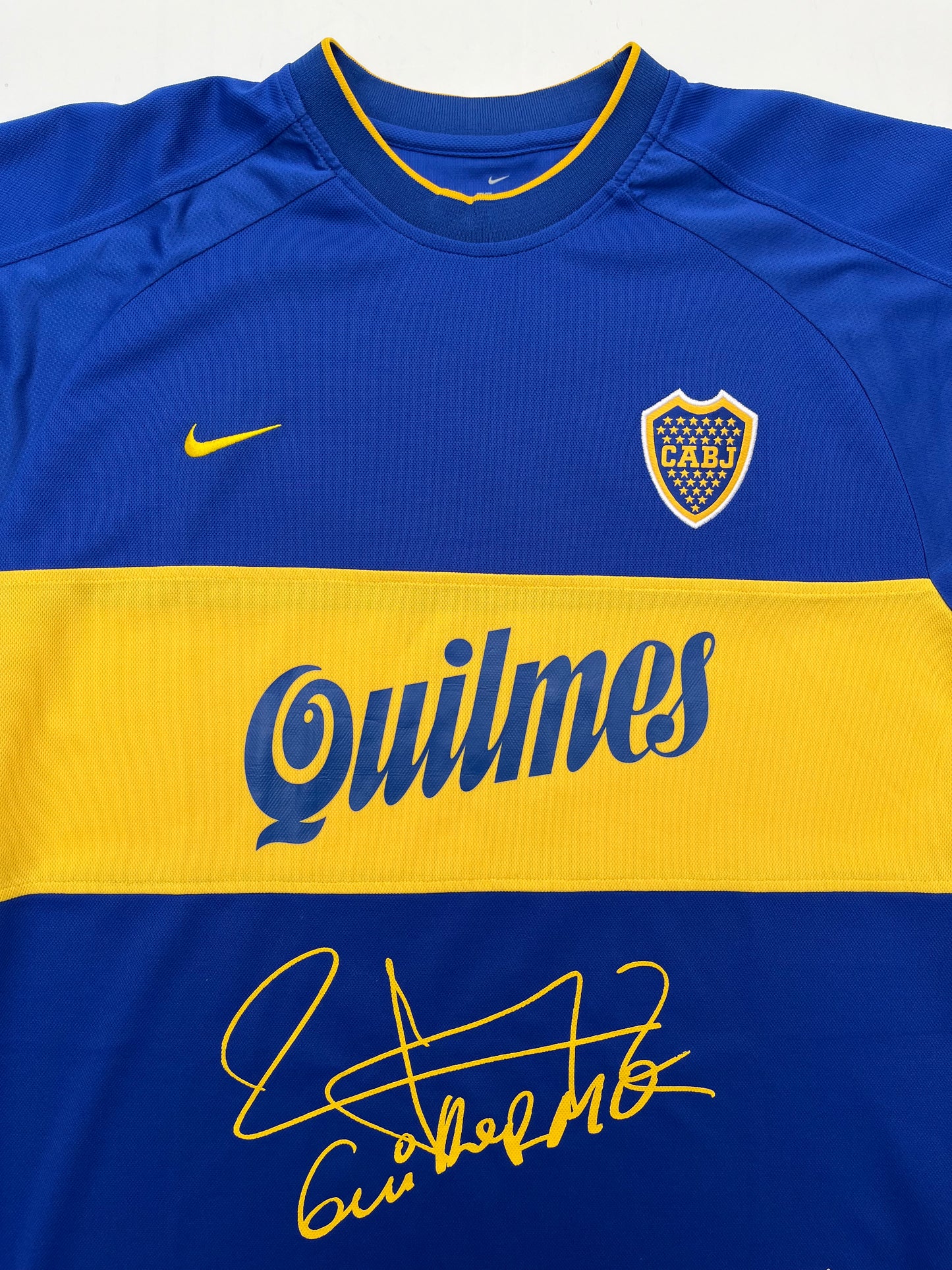 Jersey Boca Juniors Local 1999 2000 Guillermo Barros (XL)